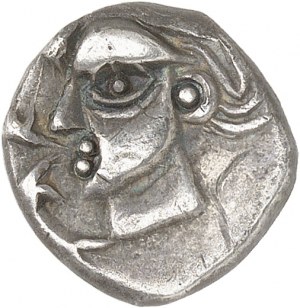 GAULE - CELTIC Volques Tectosages. Drachme, série cubiste ND (170-50 av. J.-C.).