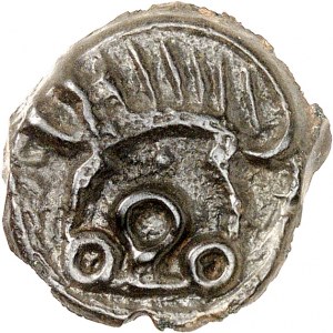GAULE - CELTIC Leuques. Boar pot on the left, class I ND (1st century BC).