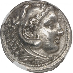 GRÈCE ANTIQUE - GREEK Macédoine (royaume de), Alexandre III le Grand (336-323 av. J.-C.). Tétradrachme ND (c.325-c.315 av. J.-C.), Pella.