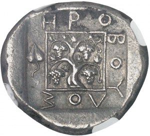 ANCIENT GREECE - GREEK Thrace, Maronea. Statere in the name of magistrate Heroboulos ND (411-397 B.C.), Maronea.