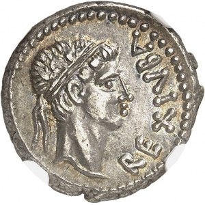 STARÉ GRÉCKO - Grécka Mauretánia, Juba II (25 pred n. l. - 23 n. l.). Denár ND, Caesarea.