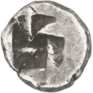GAULE - CELTIC Massilia - Marseille. Hémiobole à la tête de bélier à gauche ND (470-460 av. J.-C.), Marseille.