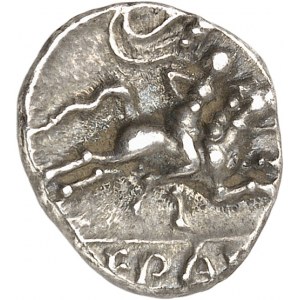 GAULE - CELTIC Arvernes. Drachme à la légende EPAD, classe I ND (Ier siècle avant J.-C.).