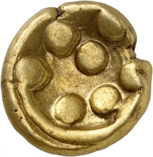 GAULE - CELTIC Vindéliciens (Vindelici). Statère (known as regenbogenschüsselchen) ND (1st c. BC).