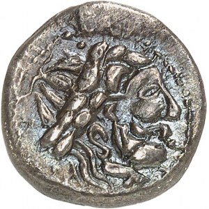GAULE - CELTIC Valachie ou Valaquie (Roumanie). Drachme, imitation de Philippe II ND (IIIe-IIe s. av. J.-C.).