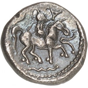 GAULE - CELTIC Valachie ou Valaquie (Roumanie). Drachme, imitation de Philippe II ND (IIIe-IIe s. av. J.-C.).