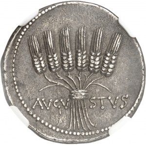 EMPIRE ROMAIN - ROMAN Auguste (27 av. J.-C. - 14 ap. J.-C.). Cistophore ND (27-26 av. J.-C.), Pergame ?