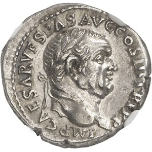 EMPIRE ROMAIN - ROMAN Vespasien (69-79). Denier ND (71), Éphèse.