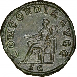 EMPIRE ROMAIN - ROMAN Pupien (238). Sesterce ND (238), Rome.