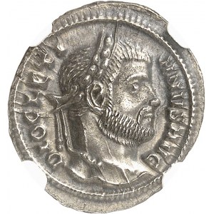 EMPIRE ROMAIN - ROMAN Dioclétien (284-305). Argenteus ND (c.294), Rome.