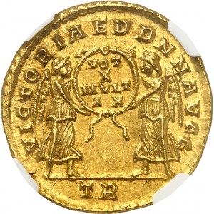 EMPIRE ROMAIN - ROMAN Constans (337-350). Solidus ND (347-348), Trèves.