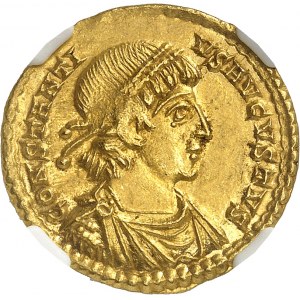 EMPIRE ROMAIN - ROMAN Constance II (337-361). Solidus ND (344-347), Trèves.