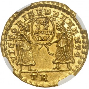 EMPIRE ROMAIN - ROMAN Constance II (337-361). Solidus ND (344-347), Trèves.