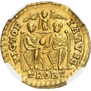 EMPIRE ROMAIN - ROMAN Valentinien Ier (364-375). Solidus ND (373-375), Trèves, 3e officine.