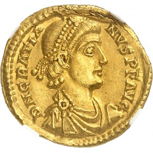 EMPIRE ROMAIN - ROMAN Gratien (367-383). Solidus ND (383), Milan ?