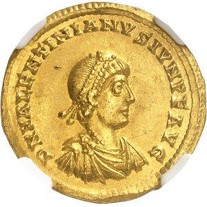 EMPIRE ROMAIN - ROMAN Valentinien II (375-392). Solidus ND (375-378), Trèves.