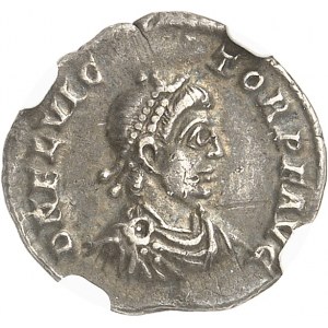 EMPIRE ROMAIN - ROMAN Flavius Victor (387-388). Silique ND (387-388), Aquilée.
