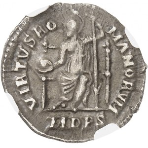 EMPIRE ROMAIN - ROMAN Flavius Victor (387-388). Silique ND (387-388), Milan.
