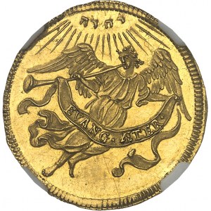 ALLEMAGNE - GERMANY Kempten (ville de). Ducat, commémoration du premier Jubilé de Luther (primus Jubilaeus Lutheranus) 1717.