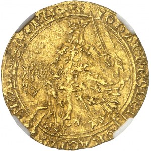 FRANCE / CAPÉTIENS - FRANCE / ROYAL Jean II le Bon (1350-1364). Franc à cheval ND (1360).