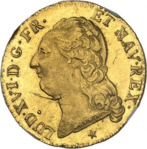 FRANCE / CAPÉTIENS - FRANCE / ROYAL Louis XVI (1774-1792). Louis d'or à la tête nue 1791, 2d semester, W, Lille.