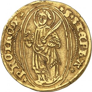 FRANCE / FÉODALES - FRANCE / FEUDAL Metz (bishopric of), Robert de Lenoncourt (1551-1555). Florin d'Or ND (1554-1555), Vic-sur-Seille.