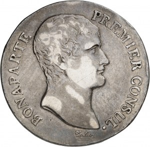 FRANCE - FRANCE Consulate (1799-1804). 5 francs Bonaparte An 12 (1804), MA, Marseille.