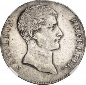 FRANCE - FRANCE First Empire / Napoleon I (1804-1814). 5 francs Emperor, intermediate type An 12 (1804), MA, Marseille.