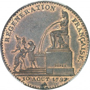 FRANCE - FRANCE Convention (1792-1795). 5 décimes régénération 1793 - An 2, A, Paris.