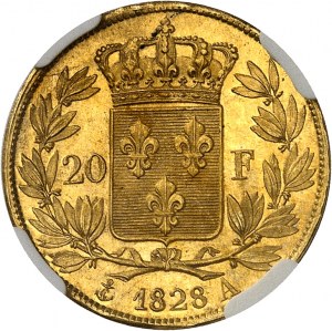 FRANCE - FRANCE Charles X (1824-1830). 20 francs 1828, A, Paris.