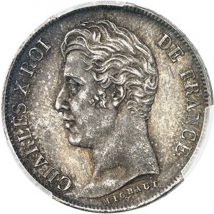 FRANCE - FRANCE Charles X (1824-1830). 1 franc 1829, A, Paris.