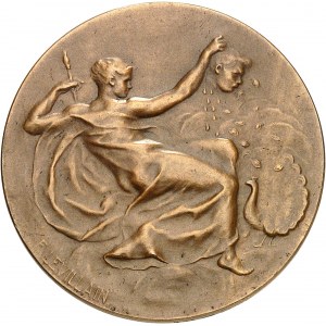 FRANCE - FRANCE IIIe République (1870-1940). Médaille, Junon et Psyché par Fernand Levillain, SAMF n° 122 1899, Paris.