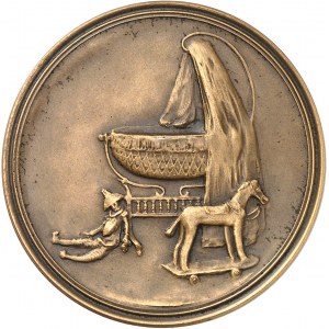 FRANCE - FRANCE IIIe République (1870-1940). Médaille, Voici mes bijoux par Henry Nocq, SAMF n° 252 1901, Paris.