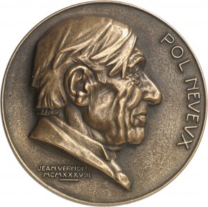 FRANCE - FRANCE IIIe République (1870-1940). Fonte, Pol Neveux, by Jean Vernon, SFAM n° 177 1938, Paris (Maurice Koller).