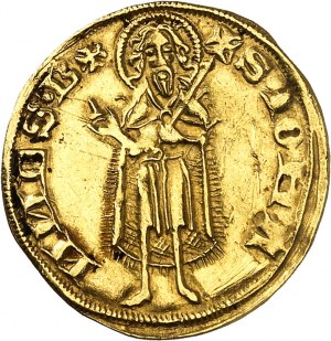 GRECIA - Acaia (Principato di), Amedeo (1367-1402). Fiorino d'oro leggero ND, Moncalieri.