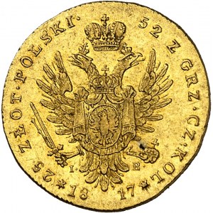 POLAND - POLAND Alexander I (1801-1825). 25 zloty 1817 IB, Warsaw.