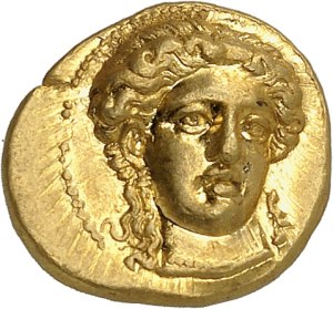 Lucania, Metapontum. Tetrobole or third statere ND (c.302 BC), Metapontum.