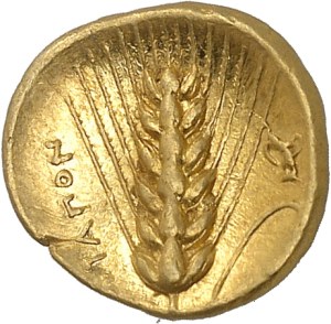 Lucania, Metapontum. Tetrobole or third statere ND (c.302 BC), Metapontum.