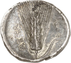 Lucania, Metapontum. Didrachme in the name of NI- and APE- ND (c.340-330 BC), Metapontum.