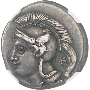 Lucanie, Velia. Didrachme ND (300-280 av. J.-C.), Velia.
