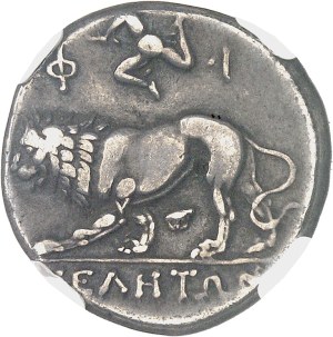 Lucania, Velia. Didrachme ND (300-280 BC), Velia.