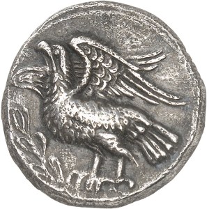 Bruttium, Crotone. Statère ou nomos ND (350-330 av. J.-C.), Crotone.