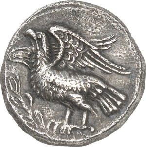 Bruttium, Crotone. Statere or nomos ND (350-330 BC), Crotone.