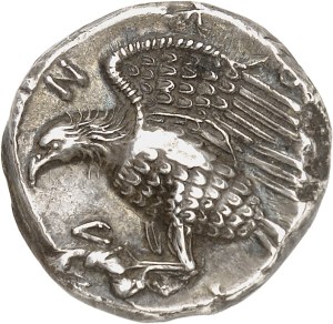 Bruttium, Locres. Nomos or statere ND (320-280 BC), Locres.