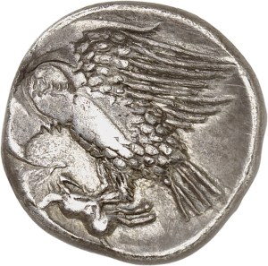 Bruttium, Locres. Nomos or statere ND (320-280 BC), Locres.
