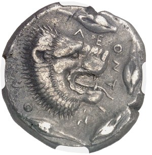 Sicily, Leontini. Tetradrachma ND (440-420 BC), Leontini.