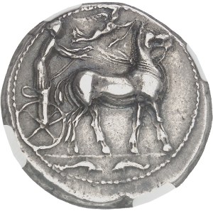 Sicile, Messine. Tétradrachme ND (425-421 av. J.-C.), Messine (Messana).