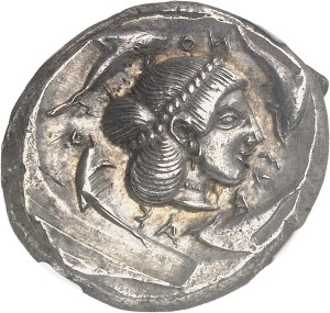 Sicily, Syracuse, Hieron I (477-466 B.C.). Tetradrachma ND (475-470 BC), Syracuse.