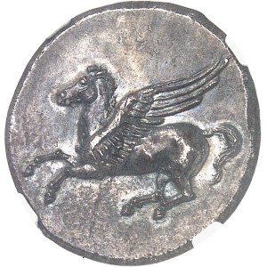 Sicile, Syracuse, Timoléon, troisième démocratie (344-317 av. J.-C.). Statère corinthien ND (344-338 av. J.-C.), Syracuse.