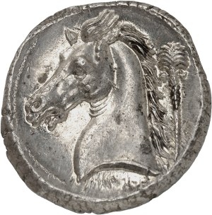 Sicily, Siculo-Punic issues. Tetradrachma ND (c.320-290 BC), Entella ?